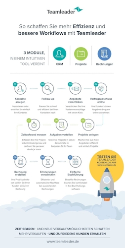 Infographic Manage Workflow DE