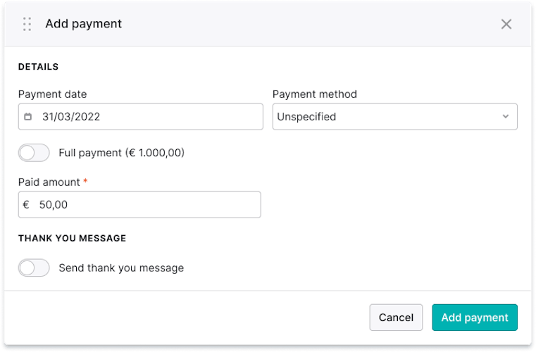 Payment