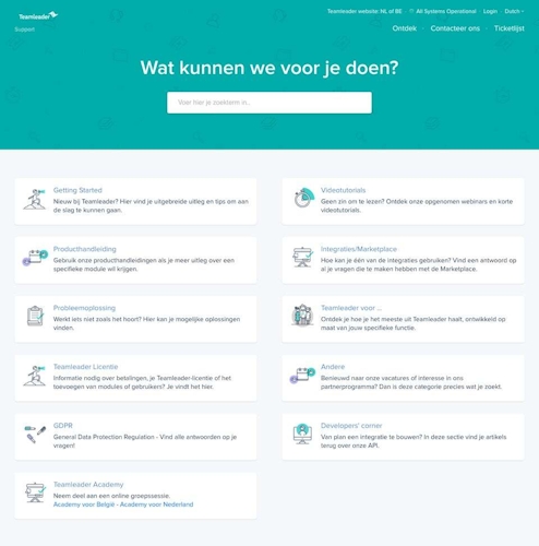 HQ Blog Teamleader Support System NL BE 3