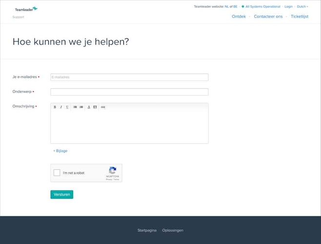 HQ Blog Teamleader Support System NL BE 4
