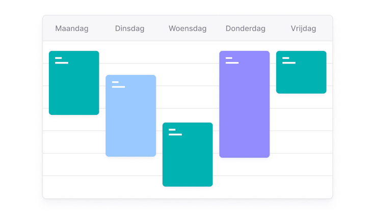 BE NL Afspraken taken en telefoontjes in een gedeelde kalender