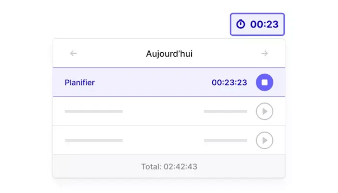 FR FR Registreer nauwgezet met de Time Tracker